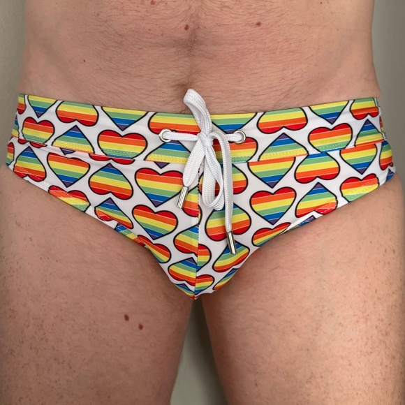 2xist Pride Swim Brief Set - Small - Picture 3 of 5